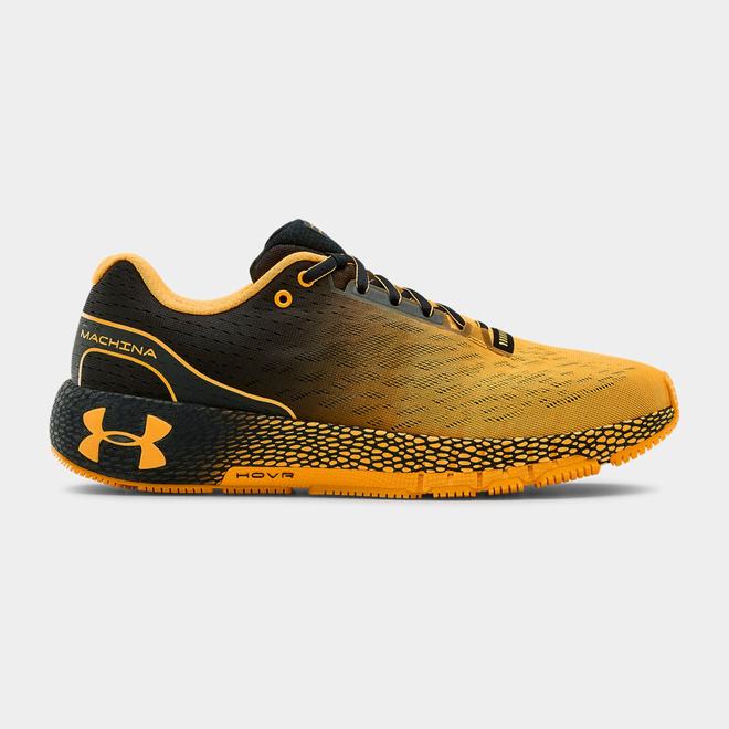 Under Armour HOVR Machina - Panske Bezecke Topanky - Čierne/Oranžové